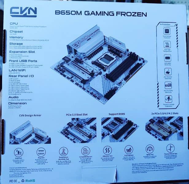 Colorful cvn b650m frozen gaming 3