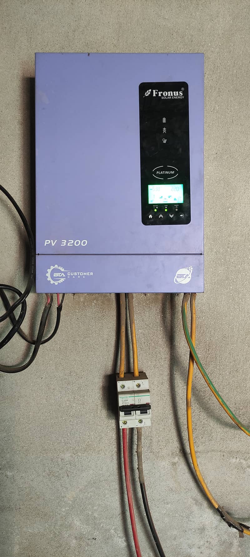 PV 3200 inverter + 2 tubular battery Phoenix tx1800 2