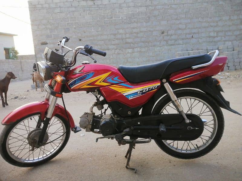 Honda dream 70cc 2020 ke 8th month karachi number 1