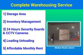 1 Kanal Warehouse For Rent