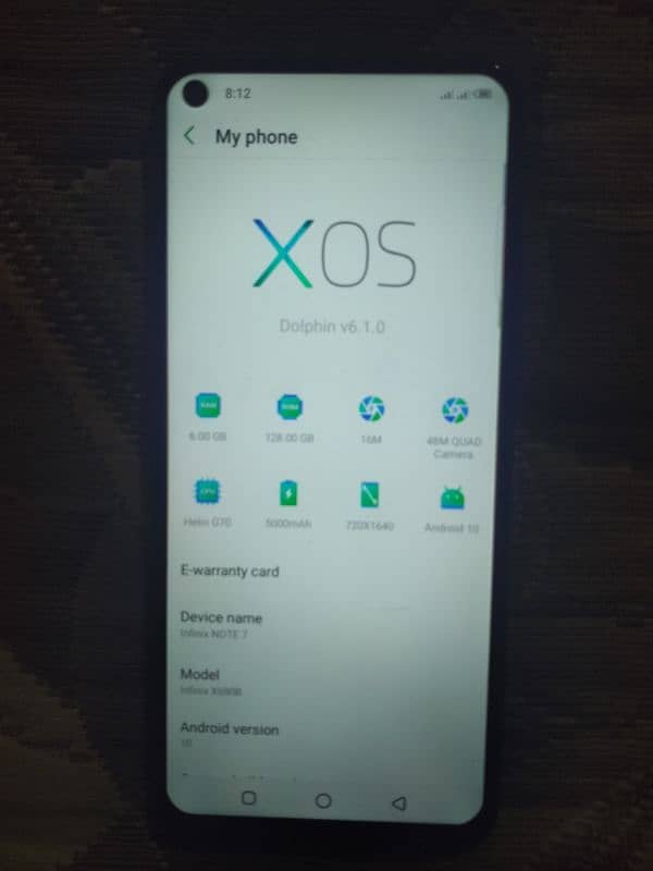 infinix note 7.6 128 5