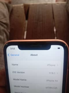 i phone xr non pta  128 gb ram  all orignal set