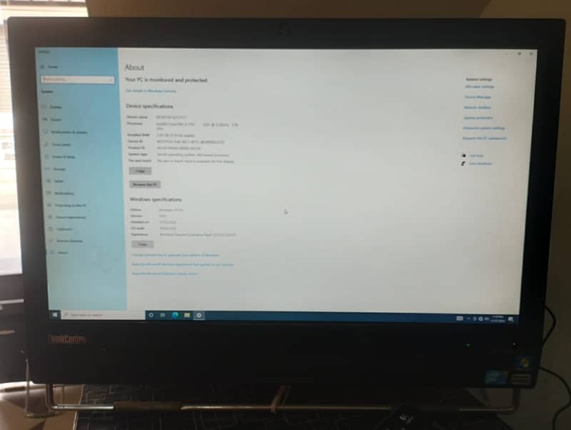 Lenovo All in one PC core i5 24 inch 2