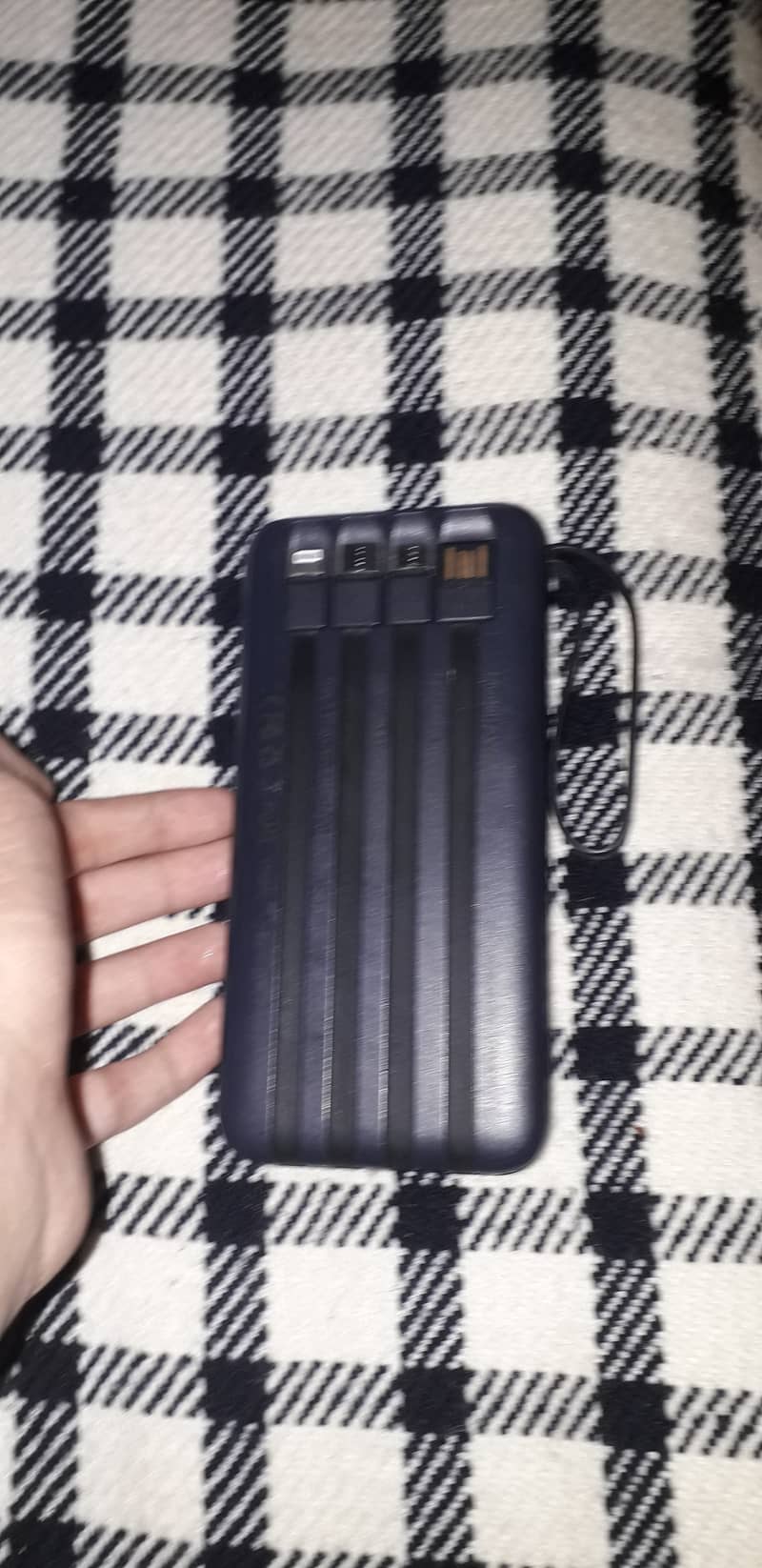 Power bank used 10/9 Condtion With inbulid 4cables 2