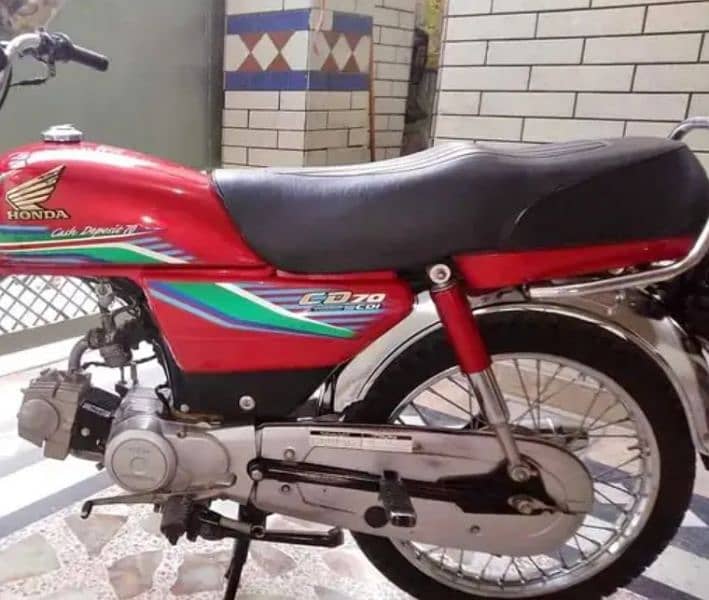 Honda CD70 Motorcycle For Sale Call me03274139425 1