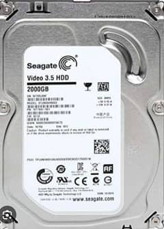 Hard drive 2 TB