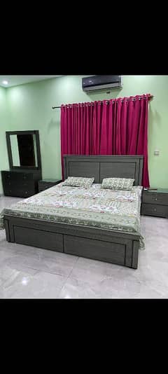 King bed set available in good condition