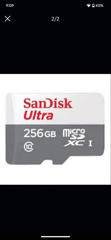 SanDisk original card 256 gb 1