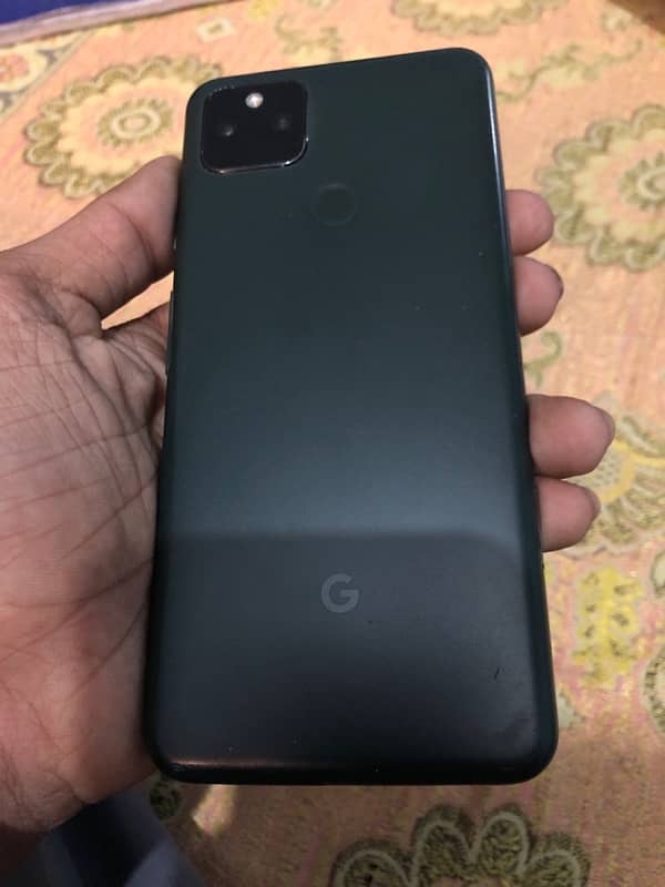 google pixel 5a5g just front glass break. 0