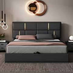 king size bed, side table,Sofa seti, Dressing ,L-Shape 5 Seater Sofa