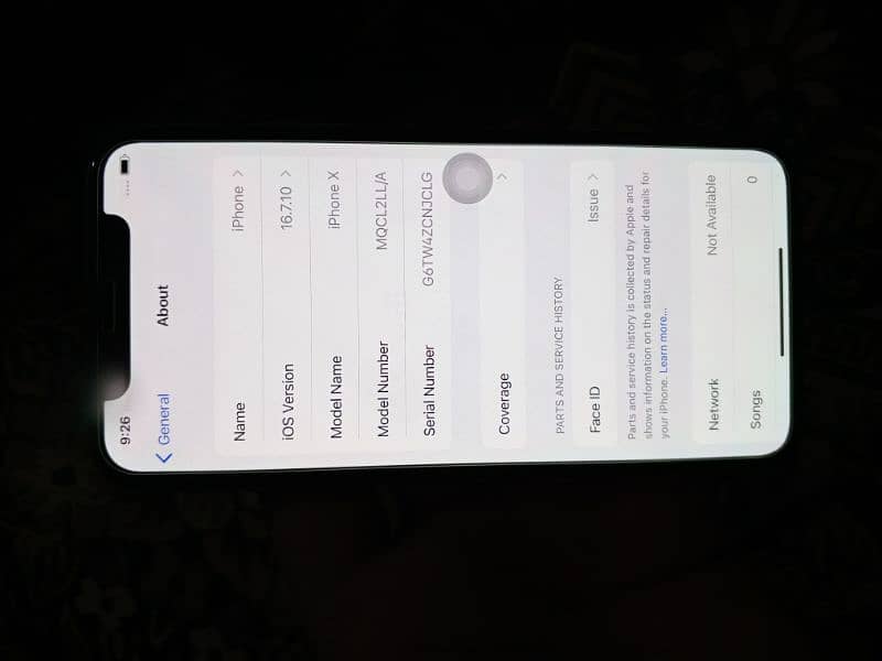 I phone X  64 Gb battery interlink new lagai hai  Baypass 1