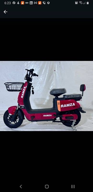 New Asia Ramza Z 1 Electric Scooty 2024 Model 1