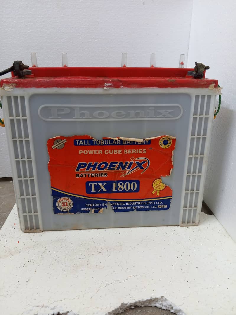 tubular battery tx1800 0