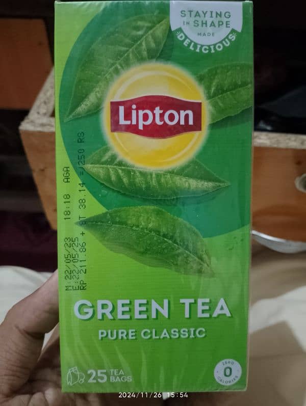 Lipton Green Tea Packs 0