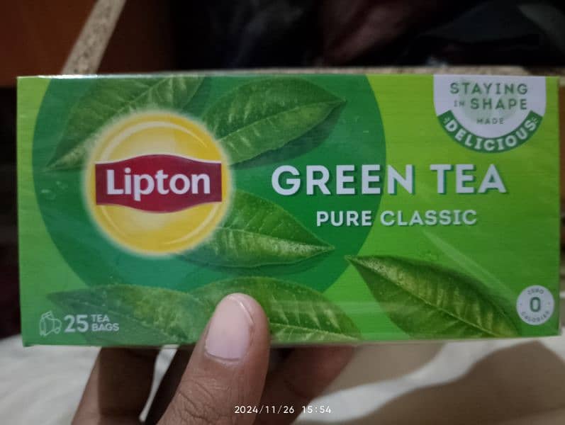 Lipton Green Tea Packs 1