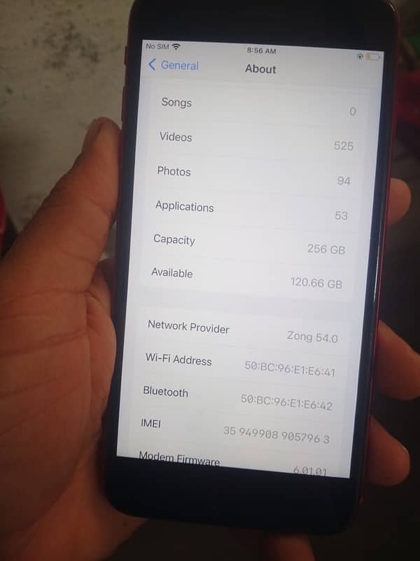 I phone 8 plus 256 gb non pta 7