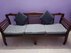 Wooden sofa set