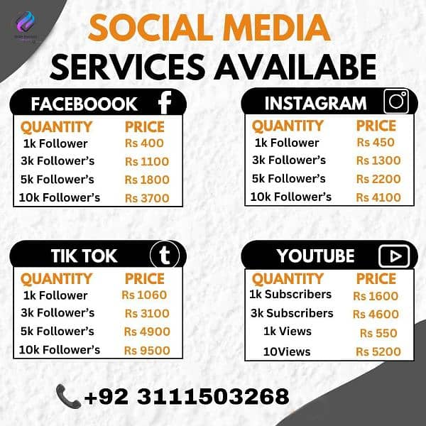 All social media services and paid apps services 0