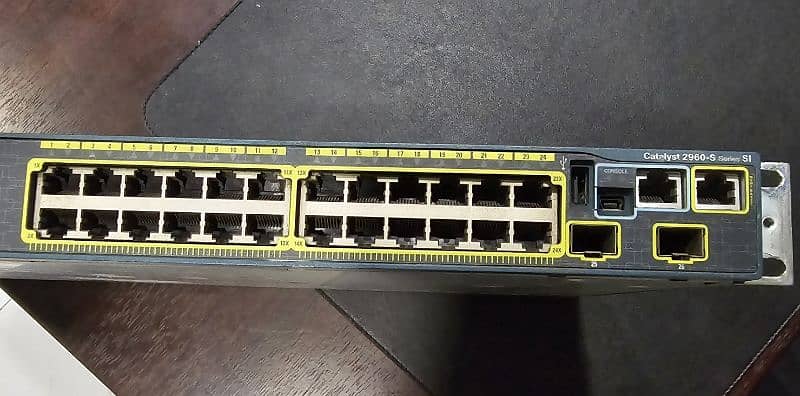 Cisco Catalyst 2960S 24-Port Managed Ethernet Switch 1