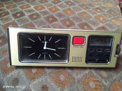 Vintage Alarm Clock. Seiko SP 304 A.  Rare Collectable Clock