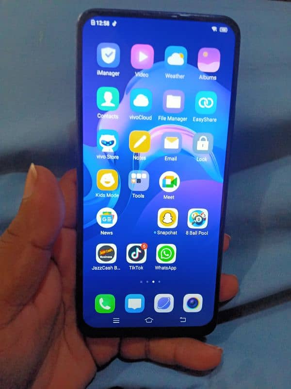 vivo v15 pop up camera 100% ok mobile box 0