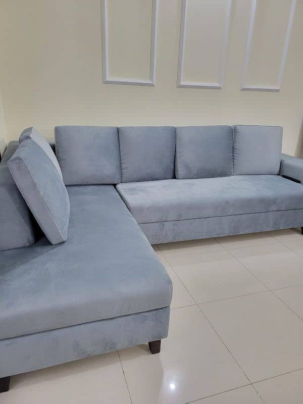 L-Shaped new sofa 1