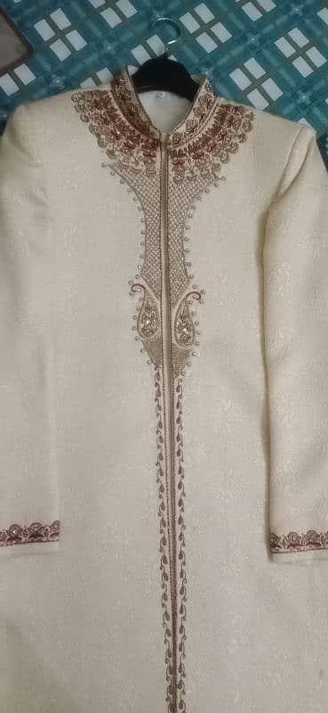 sherwani and mahndi kurta 4