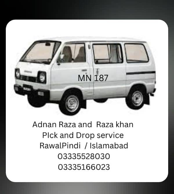 Pick and drop service in Islamabad/Rawalpindi 0