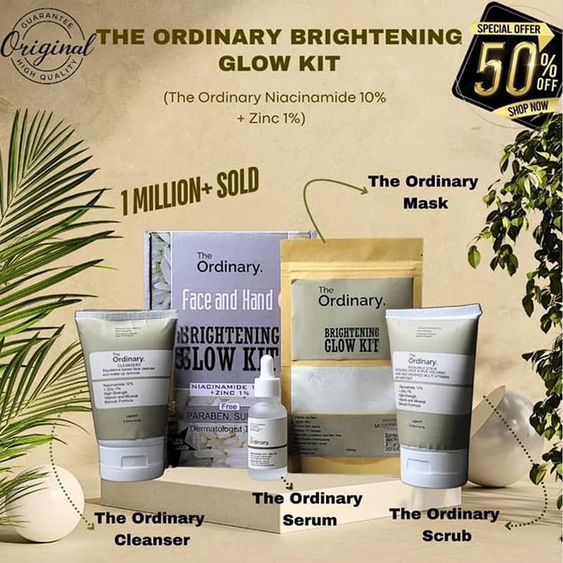 The Ordinary Facial Kit available 0