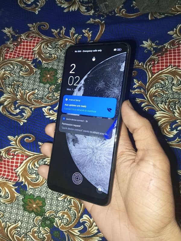 Exchange Oppo A95 , 12/128 , With original box , fast indisplay finger 3