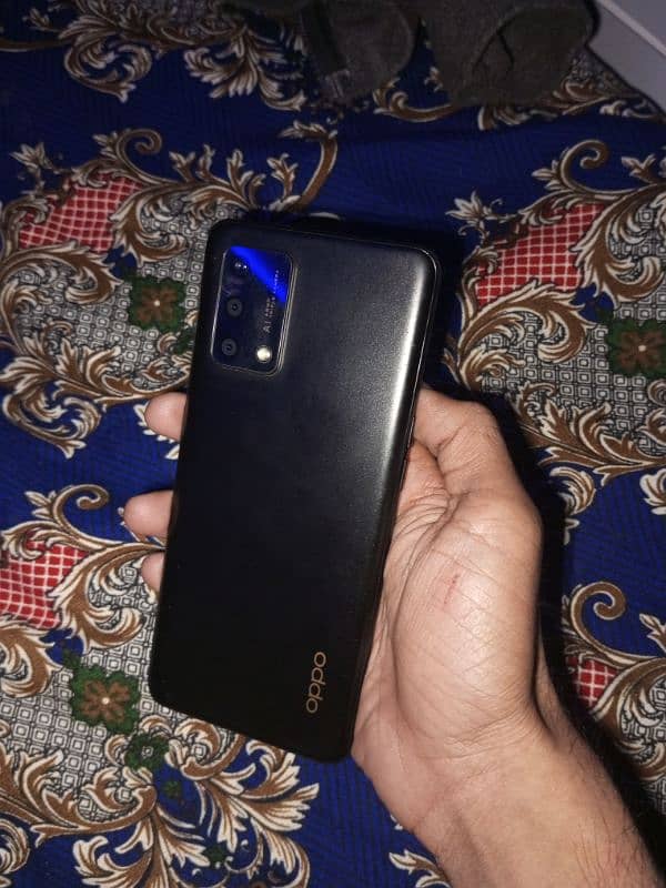 Exchange Oppo A95 , 12/128 , With original box , fast indisplay finger 4