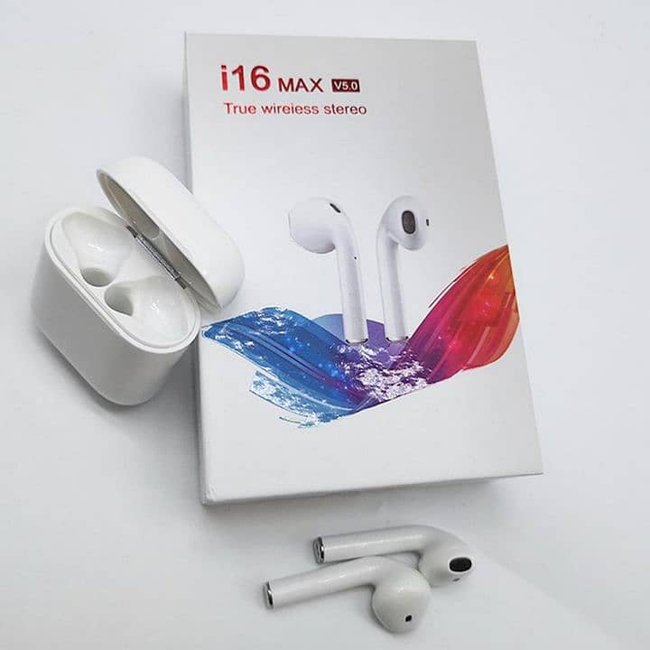 i16 Max Touch Bluetooth Headset works with iPhone and Android 1