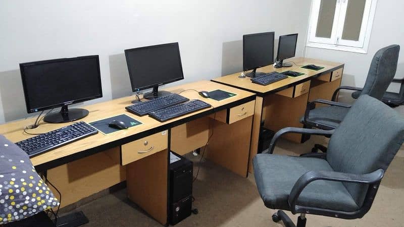 Office Computer tables, workstation, Revolving Office chairs 1