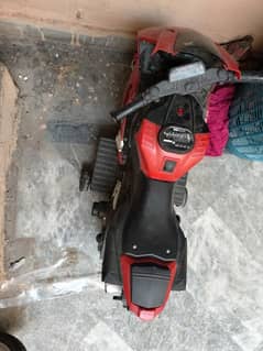 Red color graceful battery bike for sale