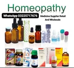 Homeopathic Medicines Supplier Retail And Wholesale Rate Available