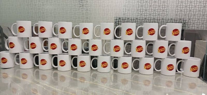 Print Logo & Company Name On Mug Shirt Cap wall clock pen keychain . 0