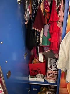 Toddler cupboard/ wardrobe with cartoon Pooh