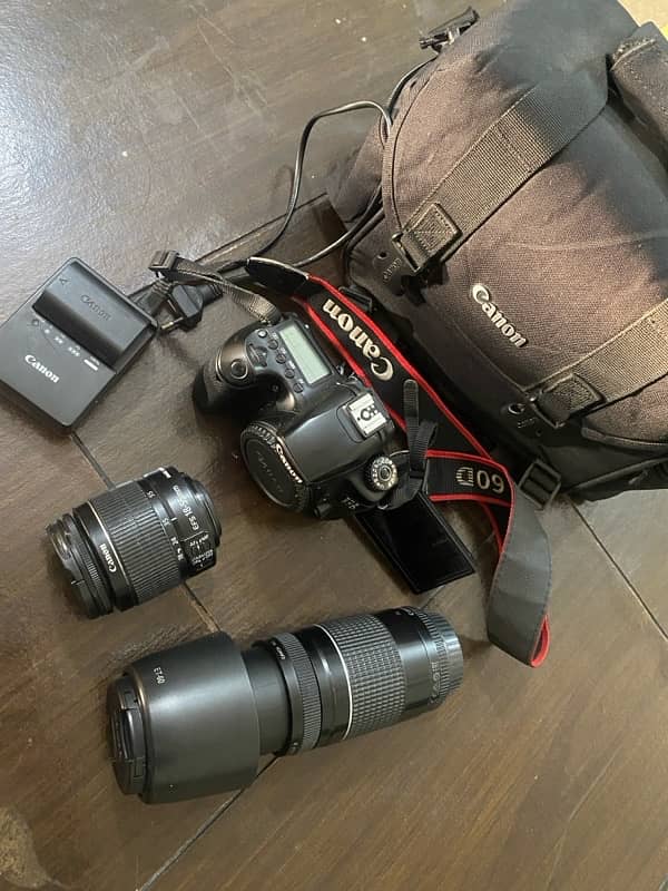 Canon 60D Complete Set With 2 lens 1