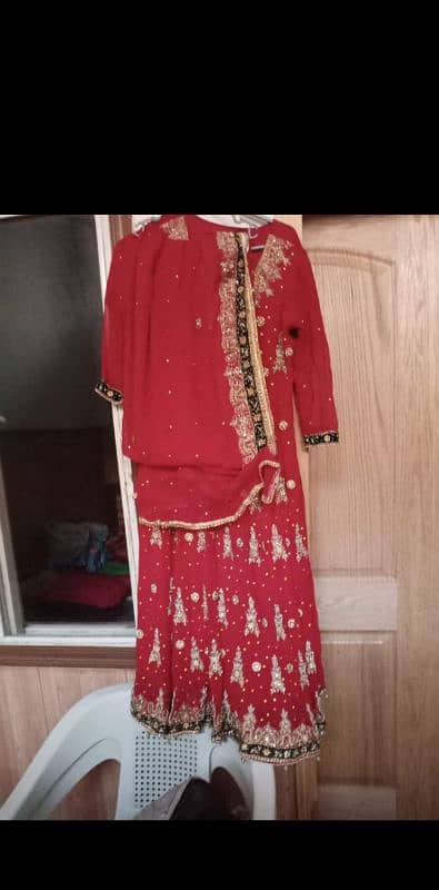 good condition bridel dress 0