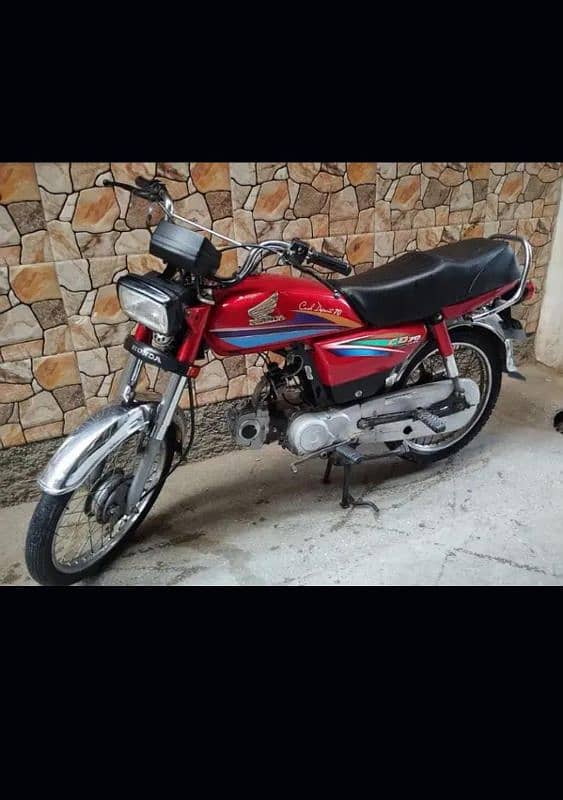 Honda CD 70 Lahore number 2018 Model urgent sale 0