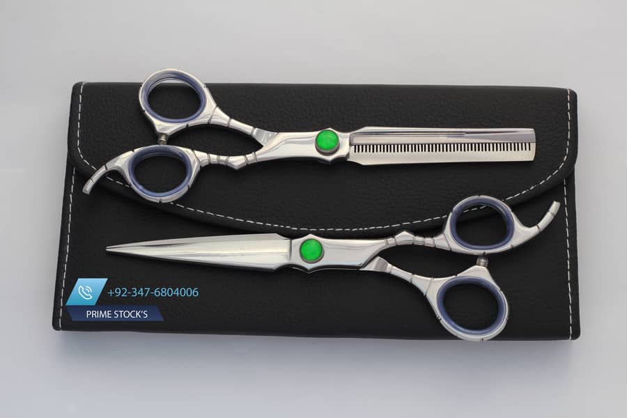 Hair Professional Hairdressing Scissors Thinning Barber scissors set 1