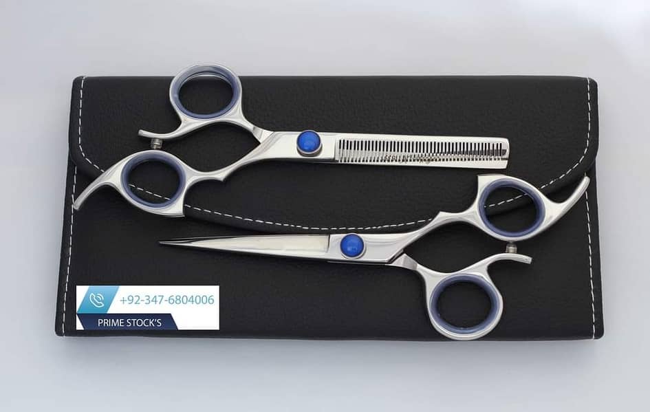 Hair Professional Hairdressing Scissors Thinning Barber scissors set 7