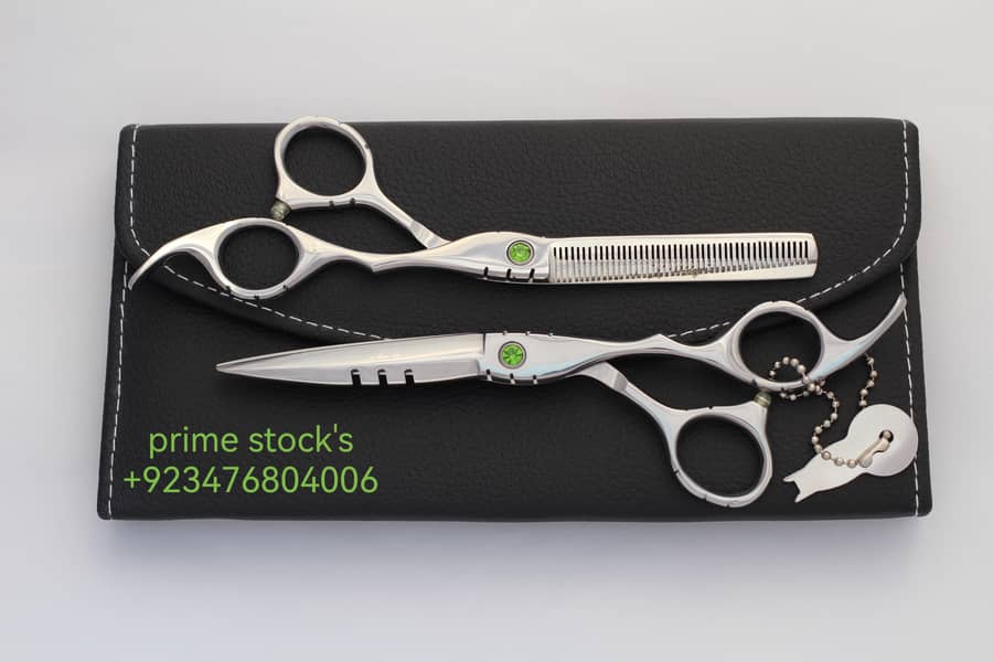 Hair Professional Hairdressing Scissors Thinning Barber scissors set 11