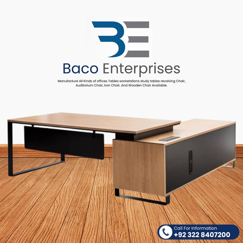 Call Center - Office Furniture - Workstation Desk - Executive Table 2