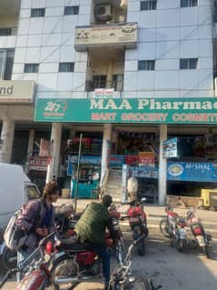 Blue area commercial sapace garanud floor jinnah avenue 20000 square feet