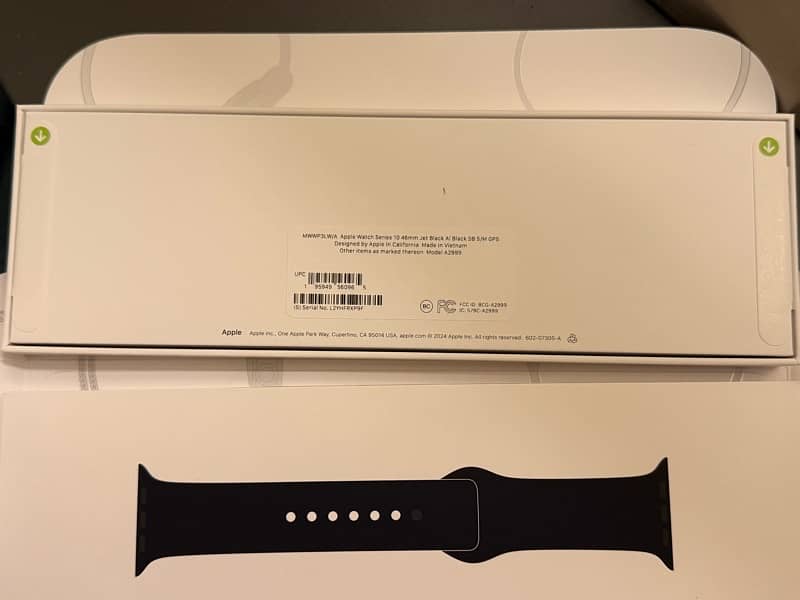 Apple watch series 10 46mm jet black 2