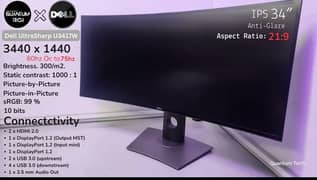 dell 34 in curved moniter