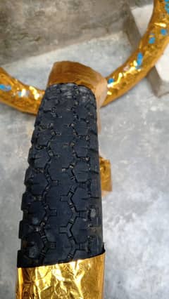 HONDA 125 back  tyre with tube