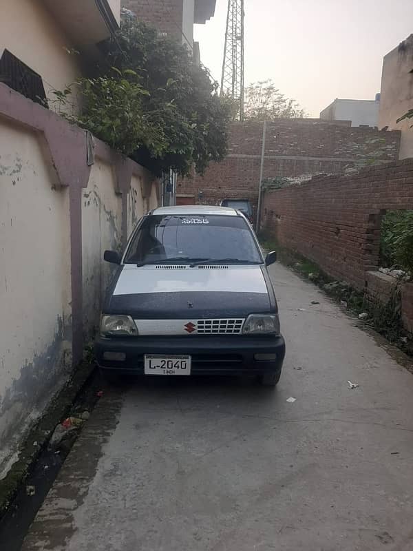 Suzuki Mehran VX 1989 good Condition 1