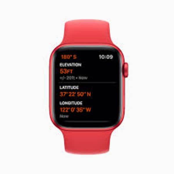 watch 6 series red color 0